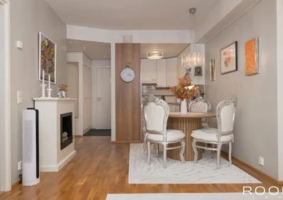 Ruokailutila, keittiö